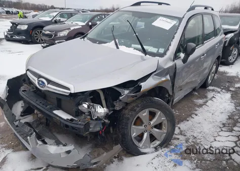 2015 Subaru Forester 2.5I из США, поврежденный, VIN JF2SJABC8FH529565